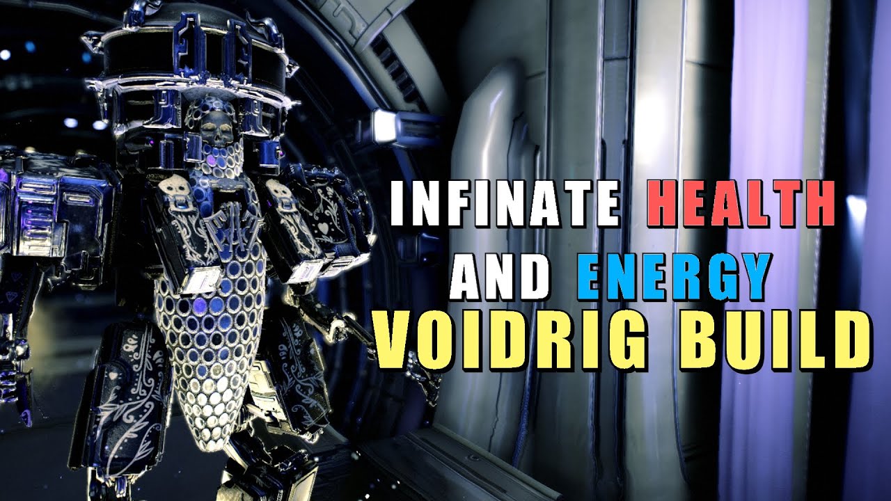 Necramech Voidrig Masochist Build - Infinate energy & Health