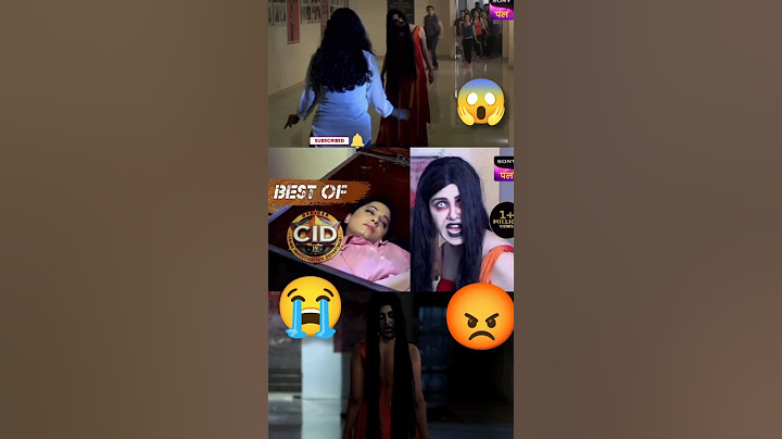 CID mein Purvi ko bhoot ne Aankhon Ke Ishara se Dara Diya 😡😭😱 #cid #funny #newcid #shorst #kyra