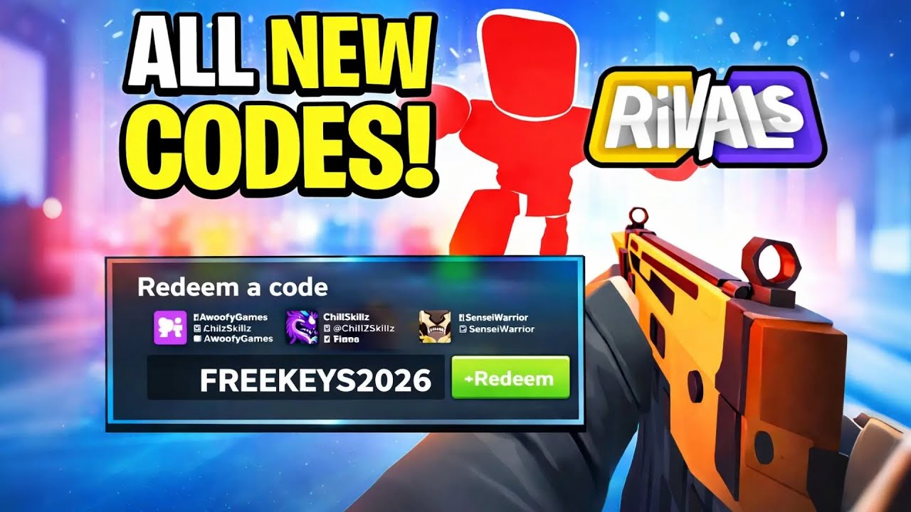 Active Rivals Codes *NEW* ALL WORKING CODES FOR RIVALS IN JANUARY 2026! ROBLOX RIVALS CODES ...