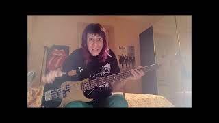 105 Rancid - Evil&#39;s My Friend - Bass Cover by Silvia Skull @rancid #rancid #punk #mattfreeman