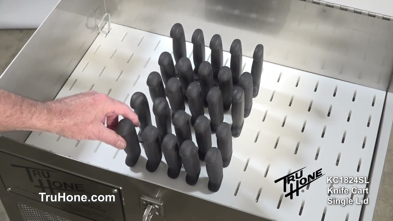 Tru Hone Knife Cart Single Lid KC1824SL