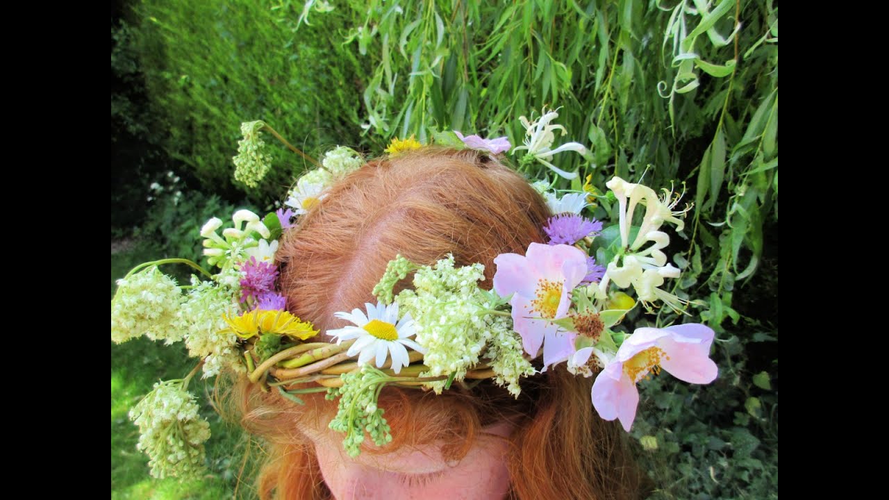how-to-make-an-easy-flower-crown-youtube