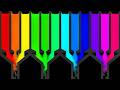 The Amazing 30 Color + 9 Leg Eliminations Marble Race In Algodoo