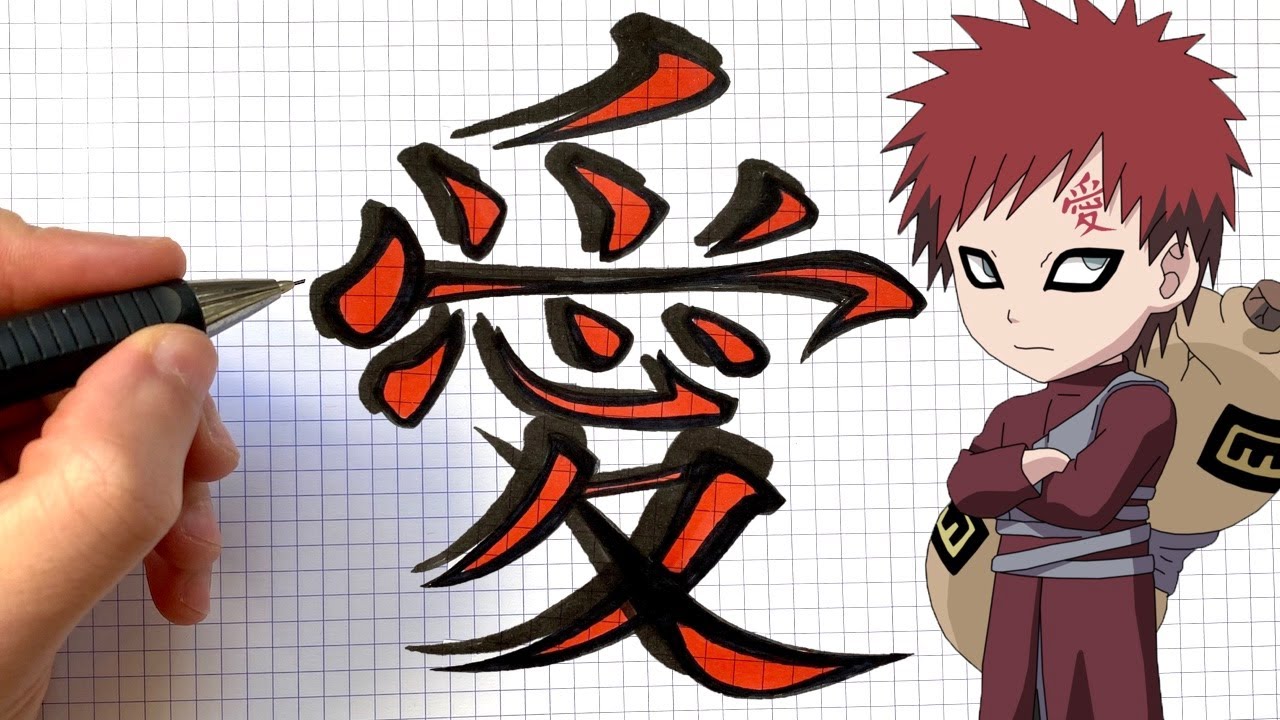 kanji do gaara｜Pesquisa do TikTok