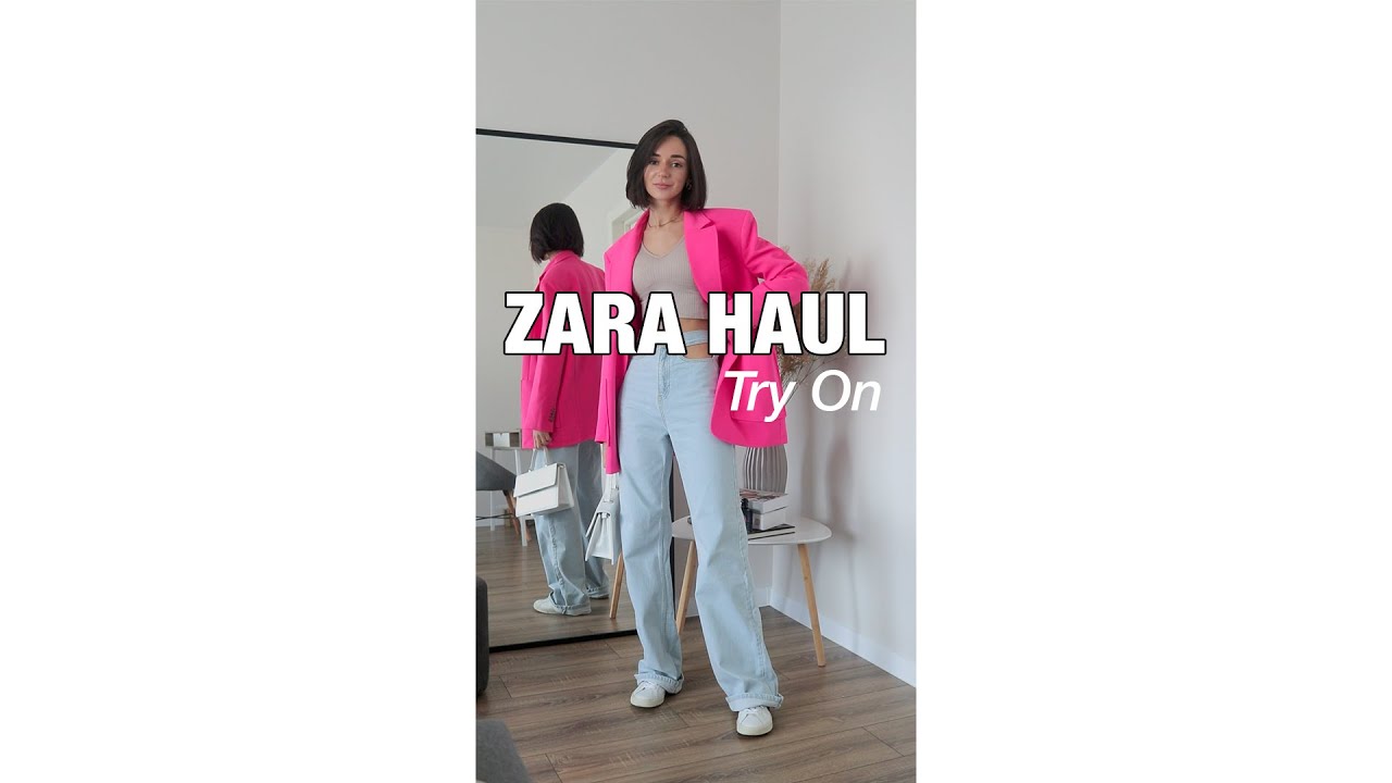 Zara Haul | Try On #short #fashion #trend #trendingshorts
