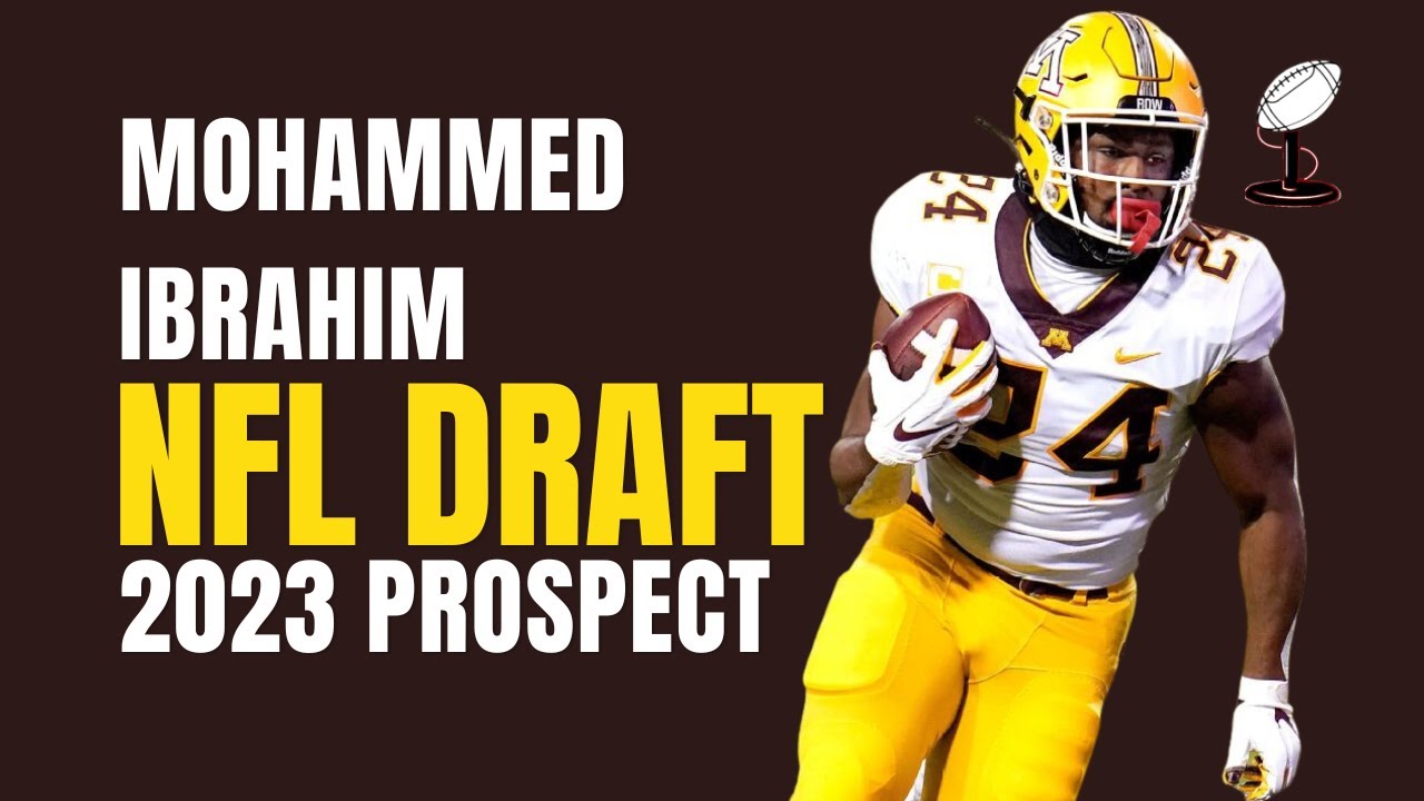 Mohammed Ibrahim 2023 NFL Draft RB Prospect YouTube
