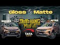 Matte PPF on Gold Essence TATA CURVV | The Detailing Mafia,Vikas Nagar Lucknow | Rudra Automotives