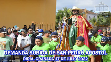 San Pedro Apóstol - Demanda Subida Diría, Granada 17 de julio 2022