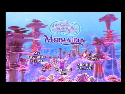 Barbie Fairytopia: Mermaidia (2006) - Dvd Menu Walkthrough