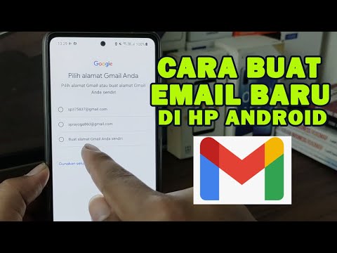 Cara nak buat email baru