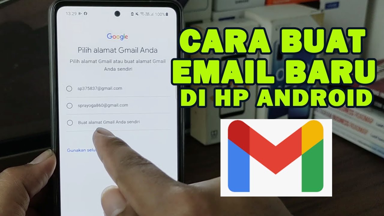 Cara buat email baru