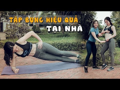 Hướng dẫn tập bụng tại nhà 10 phút cực kì hiệu quả