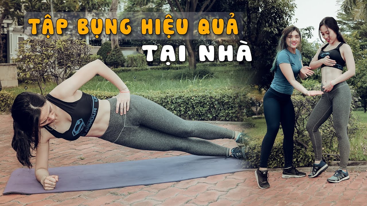 Hướng dẫn tập bụng tại nhà 10 phút cực kì hiệu quả