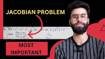Jacobian Problem |Most Frequently Asked Question| Module 2 | VTU Maths M1