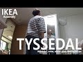 How to Assemble - IKEA 이케아 TYSSEDAL 튀세달 옷장, 화이트, 거울유리 조립