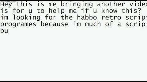 Need, help on retro scripting please.