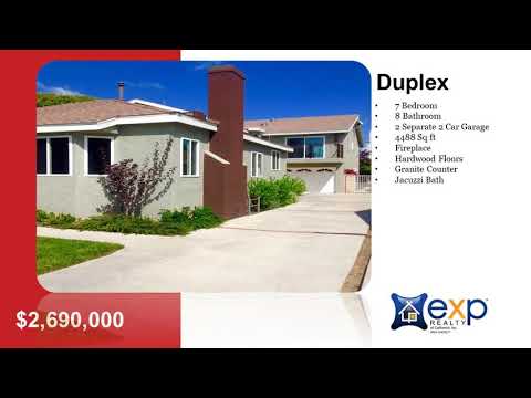 Remodeled Duplex for sale in Culver City in the La Ballona Elementary School District