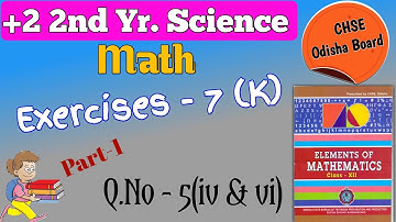 Differentiation w.r.t. a Function || Exercise-7(k) || Question No.- 5.(iv & vi) || +2 2nd Year Math