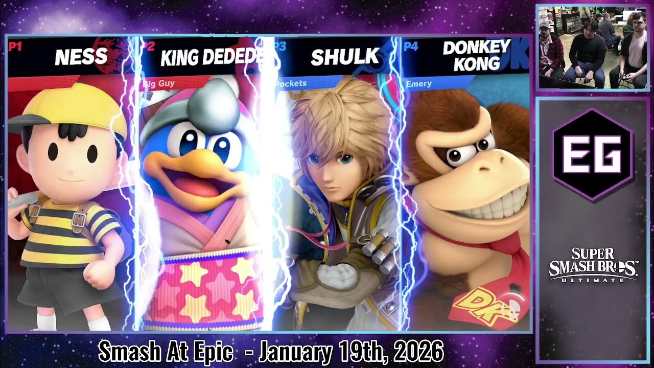 Monday Night Smash Ultimate - January 19th, 2026