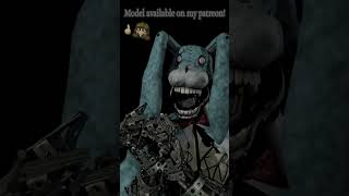 [TWF] Broken Bon The Hare Model Showcase #TWF #thewaltenfiles #Bon #blender #fnaf # animation