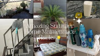 Amazing Summer Home Maintenance Hacks 💡 | Home Tips & Tricks | Summer Cleaning | Home Oraganization