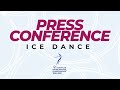 Small Medals & Press Conference | Ice Dance Rhythm Dance | ISU European Figure Skating Champs 2022