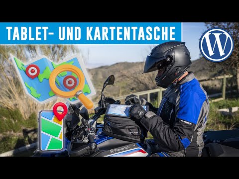 Wunderlich tablet and map pocket for CLICK BAG - DIN A4