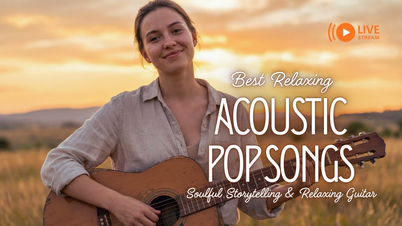 🔴 Best Relaxing Acoustic Pop Songs 2026 | Calm & Chill Pop Music [ Stream #009  ]