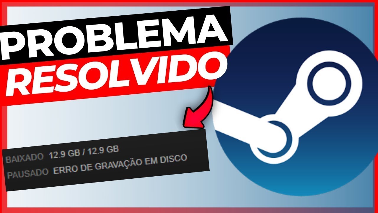 Erro em gravação de disco no Steam? Veja como resolver e possíveis causas