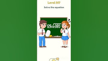 DOP 2 : Draw One Part 2 Level 217 | Solve the equation | #shorts #ytshorts |#dop2