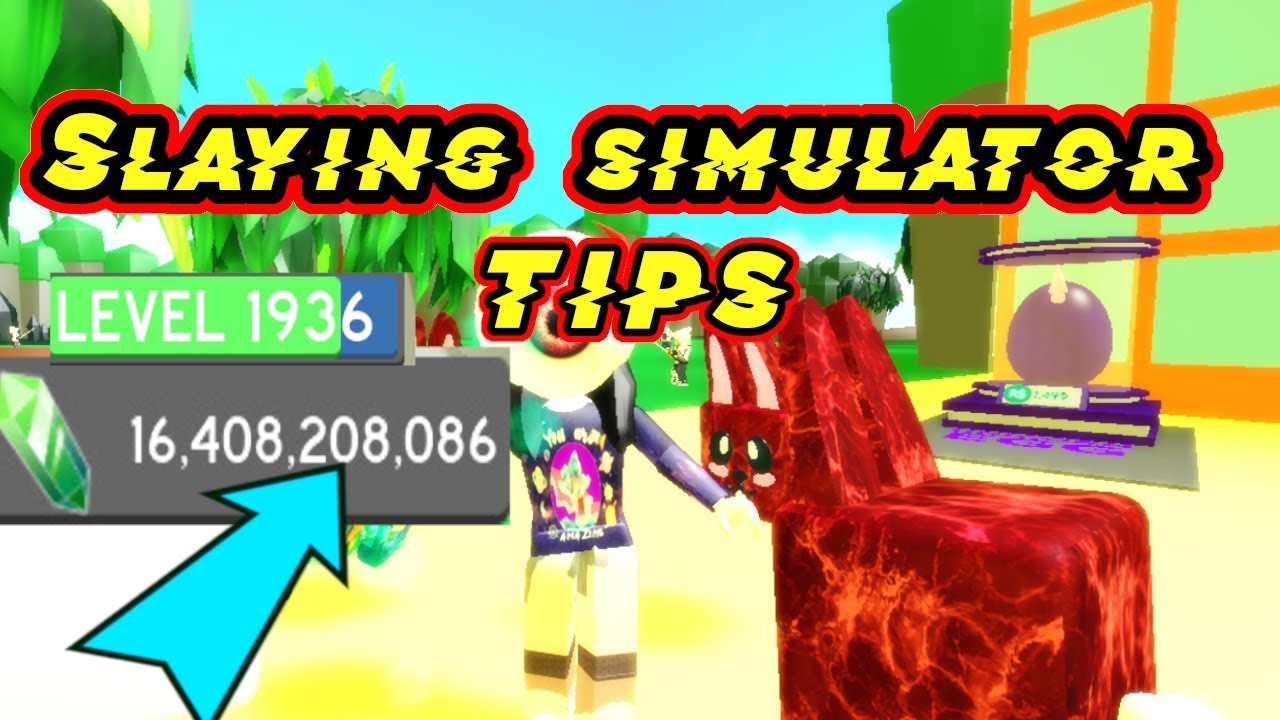 Easy How To Level Up Fast And Become Rich Like A Pro All Working Codes Slaying Simulator Youtube - roblox slaying simulator real game tips for android apk roblox