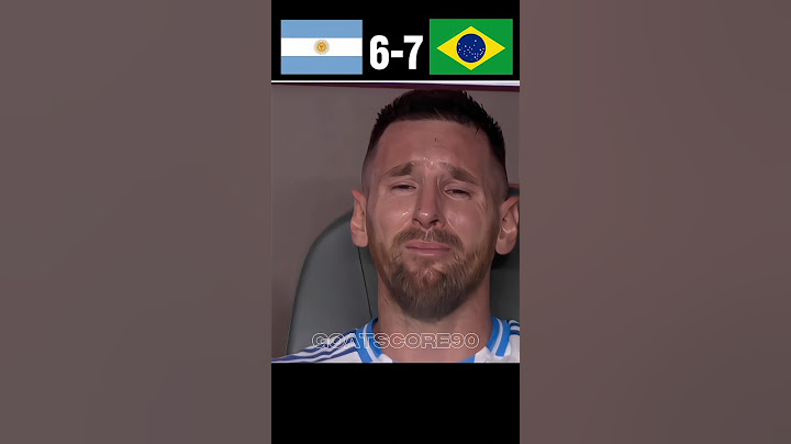 the day Neymar show Messi | Brazil Vs Argentina world cup | penalty shootout #shorts #football
