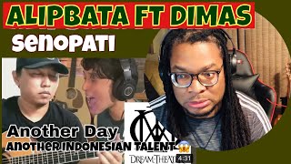 Dream Theater - Another day (Acoustic Cover) Alip ba ta ft Dimas Senopati - REACTION