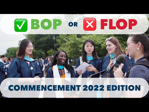Bop Or Flop: Commencement 2022 Edition