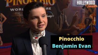 Benjamin Evan | Red Carpet Revelations at World Premiere of 'Pinocchio'
