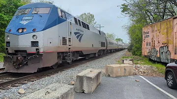 Chasing the Amtrak Cardinal through West Virginia and Virginia: Historic Station Stops Part 1