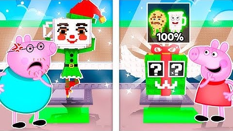 I Secretly Cheated in A Festive Lucky Block Race!