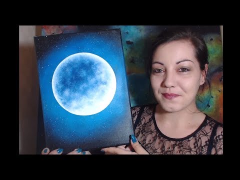 Peindre la Lune - Acrylique Facile