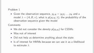 Hidden Markov Models