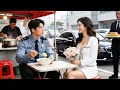 Poor Guard Eating Roadside Is Forced To Marry Beautiful CEO Marry Me Get 30M Or You Won T Leave