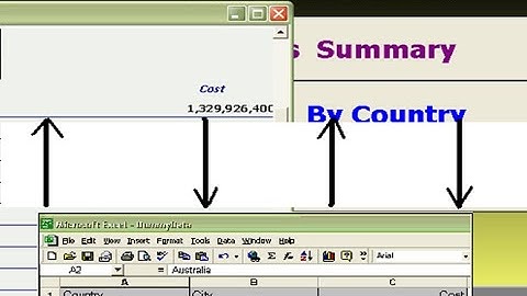Importing Exporting in Ms Access