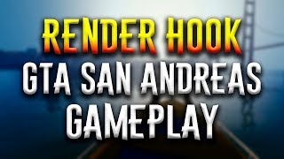GTA San Andreas: Render Hook. Extra sunny weather, rainy weather. TEST (build 11.05.18) + FPS