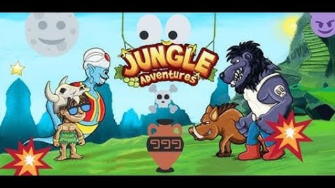 Jungle adventure gameplay walkthrough ( Android ) part 2 | Level 2 - 5 | boss fight complete