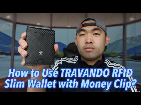 How To Use TRAVANDO RFID Slim Wallet With Money Clip?