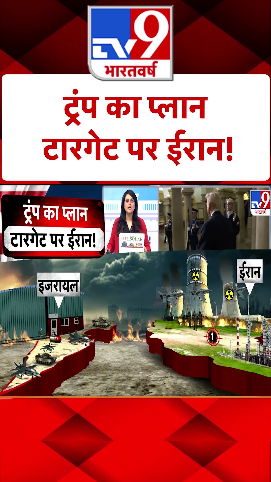 Trump  का प्लान टारगेट पर Iran! |#shorts