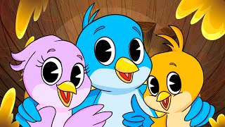 The Colorful Birdie | Kids Song | Clap clap kids