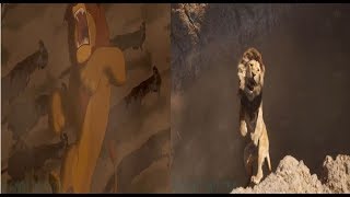 The Lion King (1994\/2019) Mufasa Death Scene \/ Long live the King