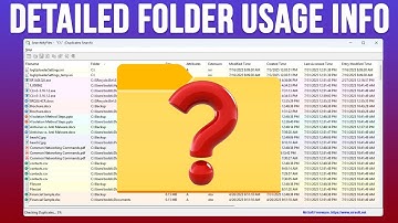 Quickly Find Details About the Folders on Your Computer