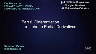 Partial Derivatives Introduction (Multivariable Calculus #8) #4.3.2.2a