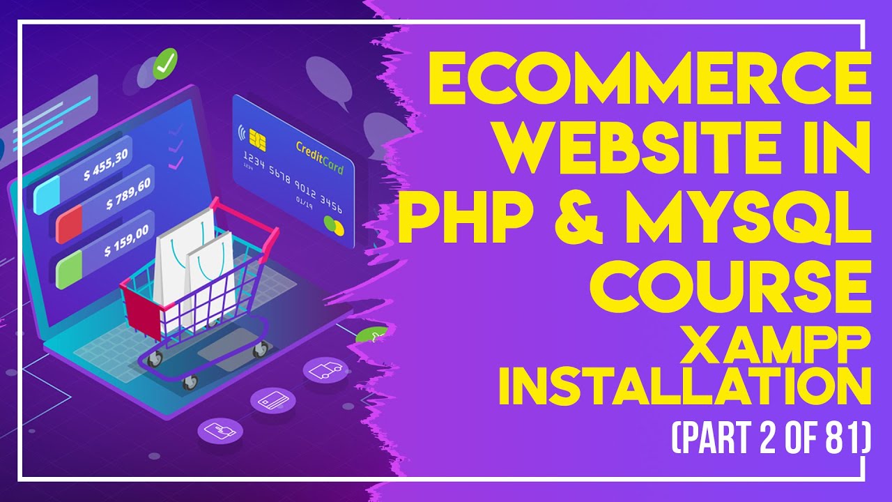 ⁣E-Commerce website in PHP & MySQL in Urdu/Hindi part 2 XAMPP Installation